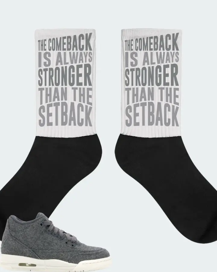 Socks in White