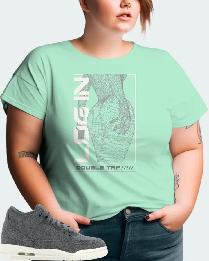 Jordan 3 Retro Sneaker Matching Mint T-Shirt (LOGIN) - View 11