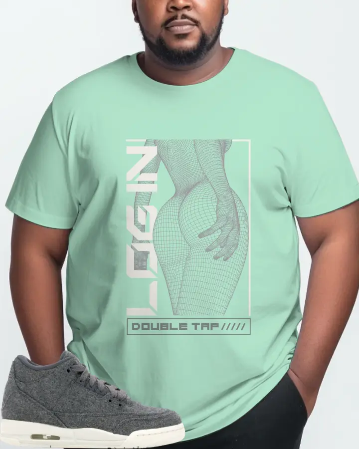 Jordan 3 Retro Sneaker Matching Mint T-Shirt (LOGIN) - View 10