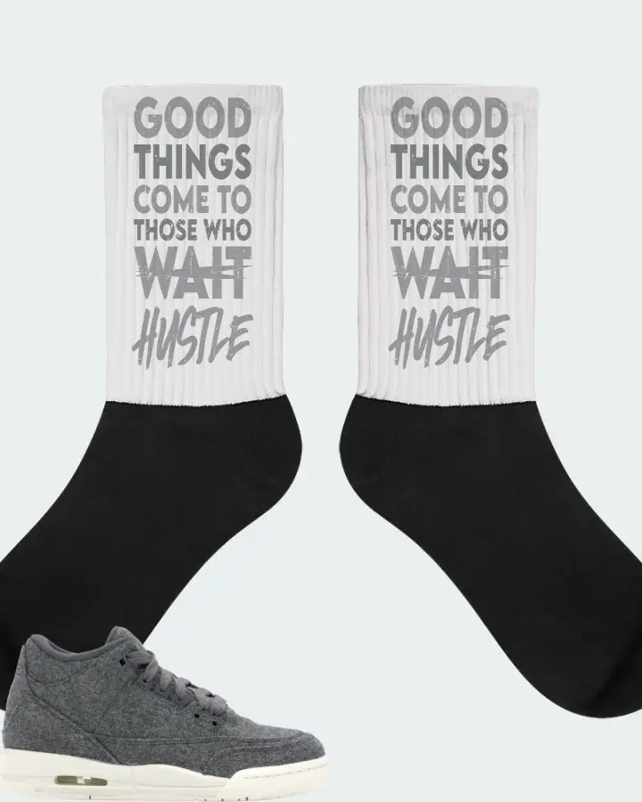 Socks in White
