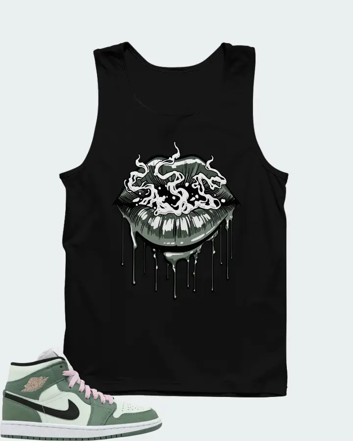 Air Jordan 1 Mid SE Dutch Green Matching Tank Top