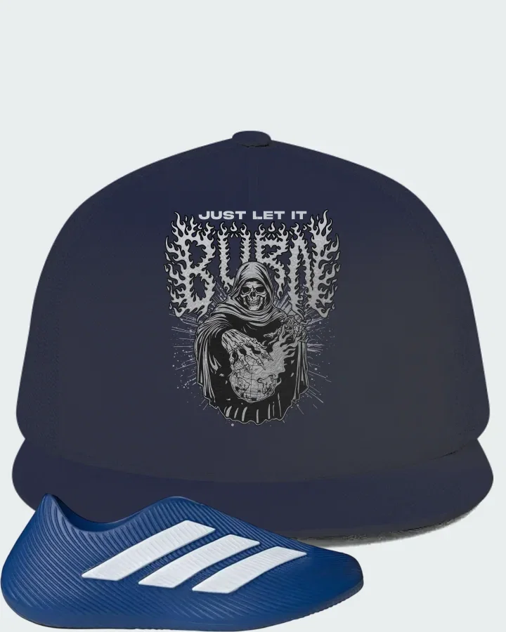 adidas Purechill Runner Royal Blue White Matching Hat