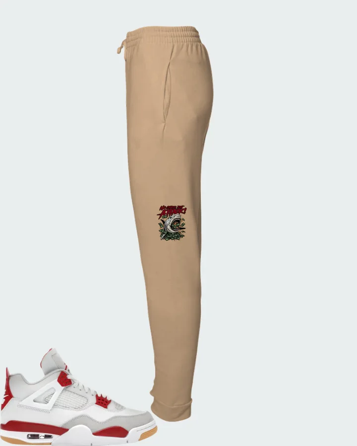 Air Jordan 4 Retro SP x Nike SB Varsity Red  Matching Joggers