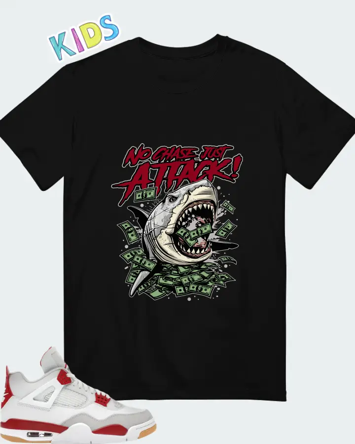 Air Jordan 4 Retro SP x Nike SB Varsity Red  Matching Kid's T-Shirt