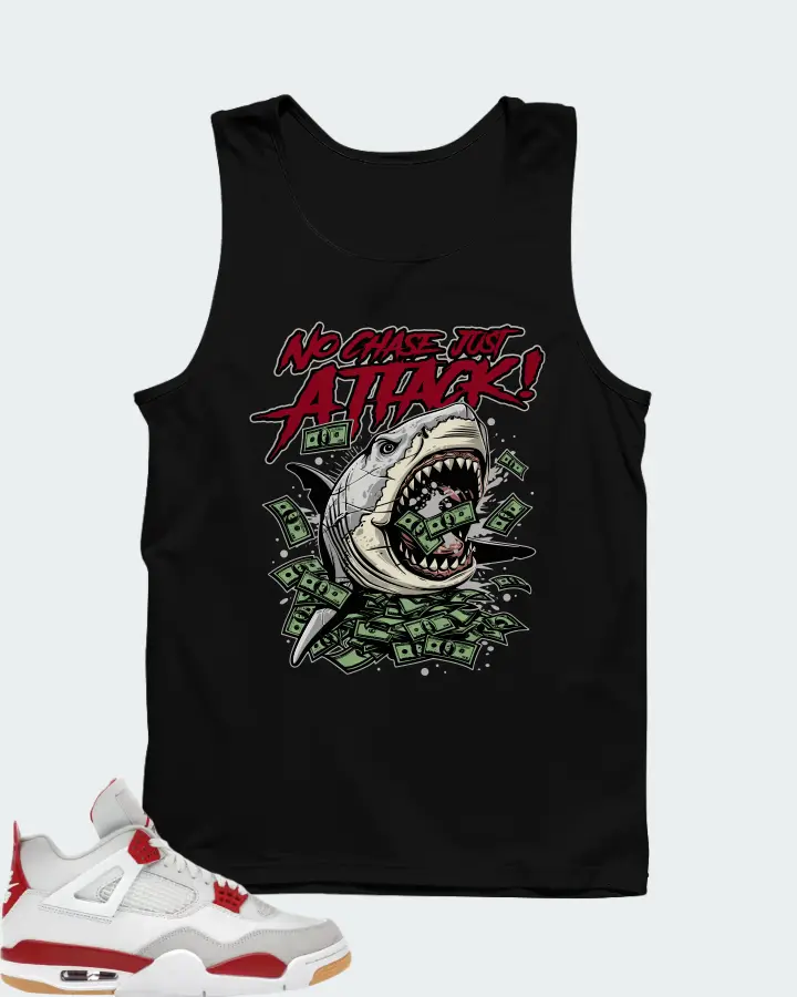 Air Jordan 4 Retro SP x Nike SB Varsity Red  Matching Tank Top