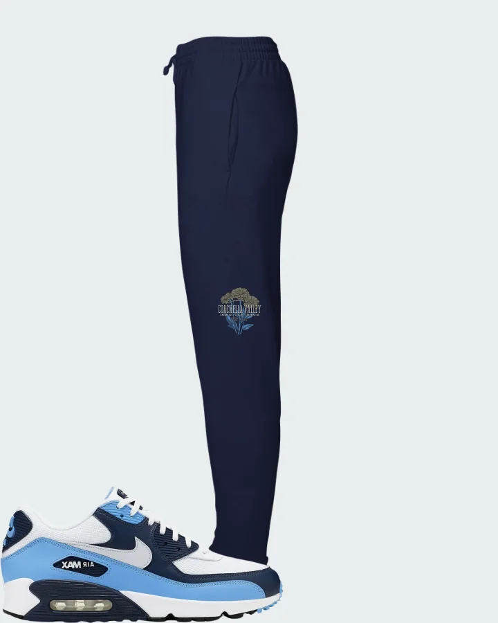 Nike Air Max 90 UNC White University Blue Matching Joggers