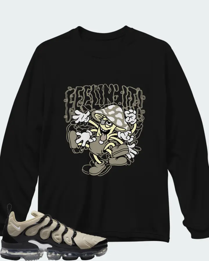 Nike Air VaporMax Plus Rattan  Matching Long Sleeve T-Shirt