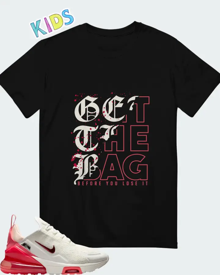 Nike Air Max 270 Premium Sail Sea Coral Matching Kid's T-Shirt
