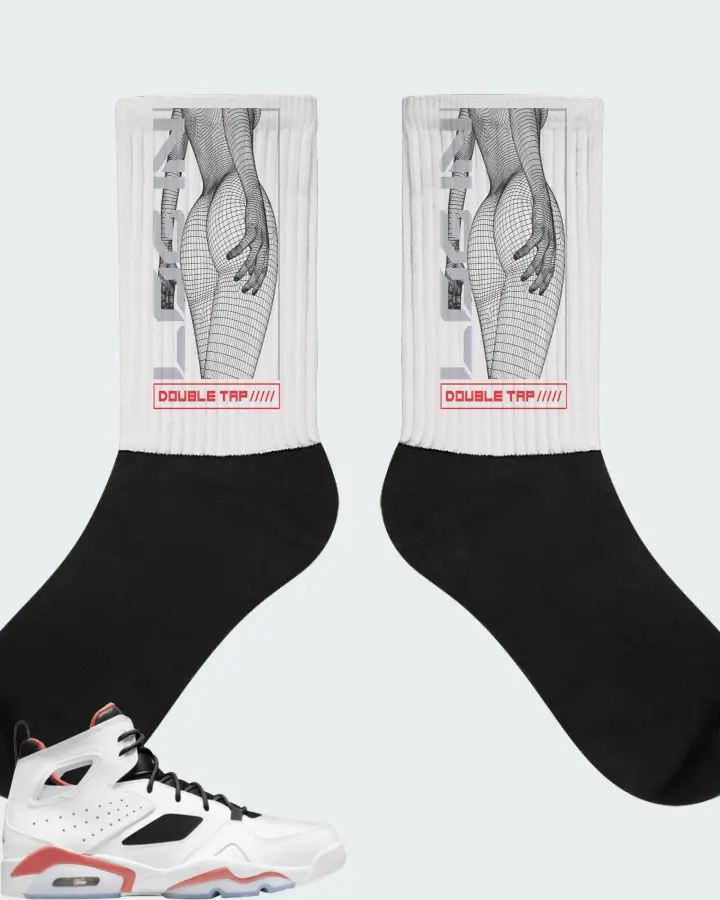 Socks in White