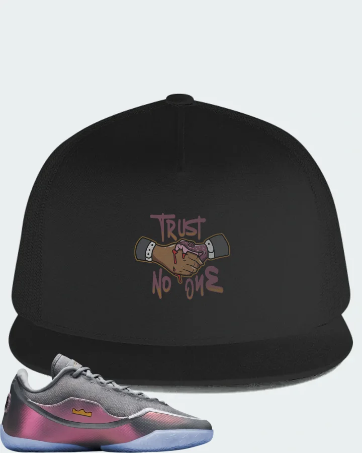 Nike LeBron 23 Shut Up and Dribble Sneaker Matching Black Hat - Trust No One