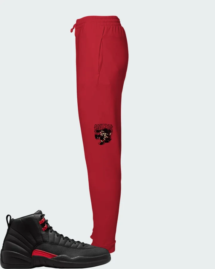 Air Jordan 12 Retro Bloodline Matching Joggers