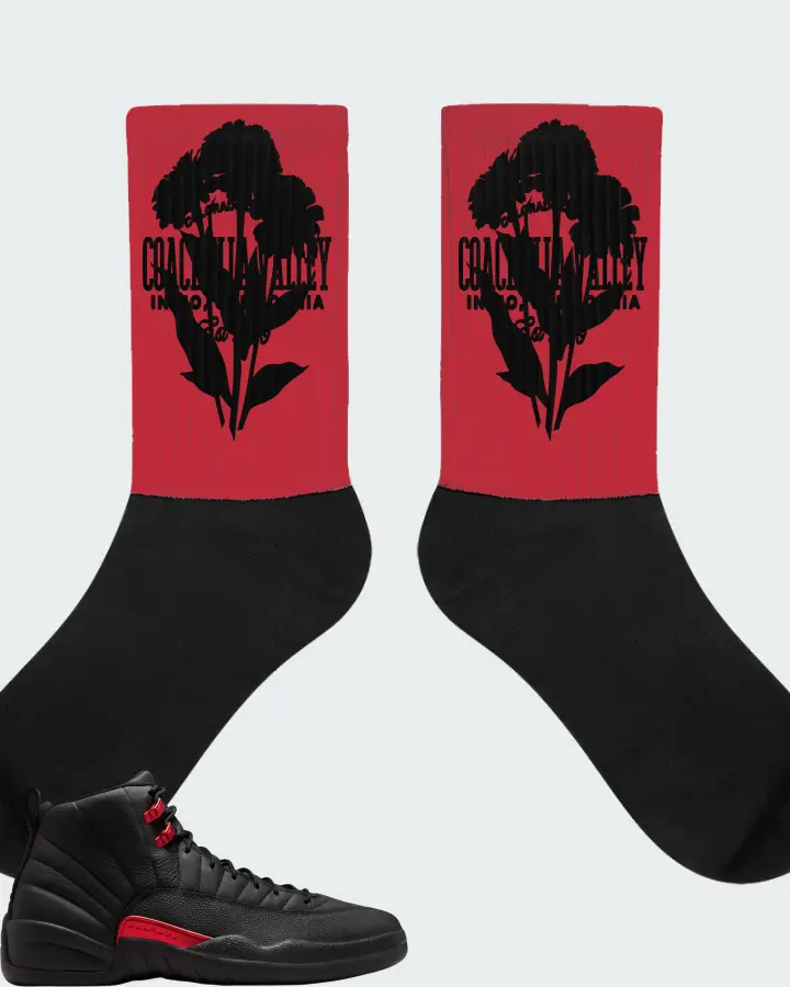 Air Jordan 12 Retro Bloodline Matching Socks