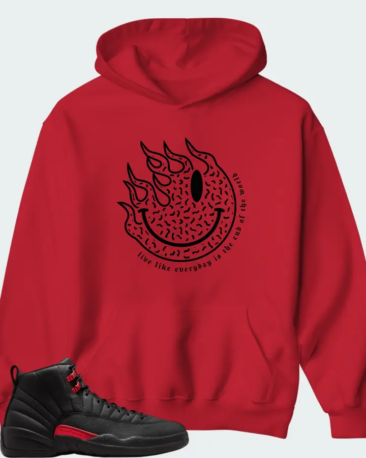 Air Jordan 12 Retro Bloodline Matching Hoodie