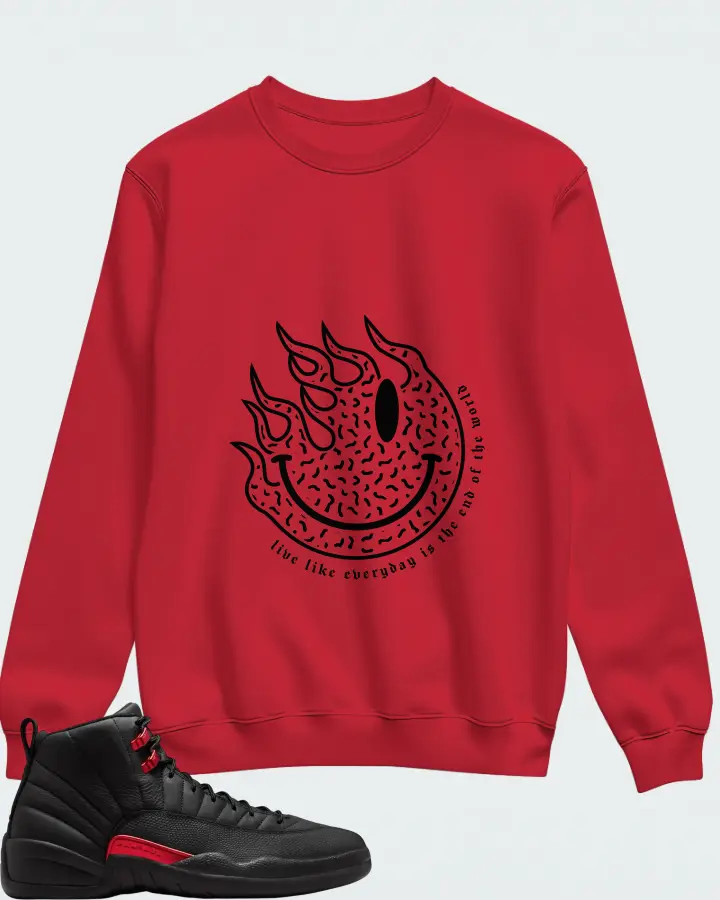 Air Jordan 12 Retro Bloodline Matching Sweatshirt