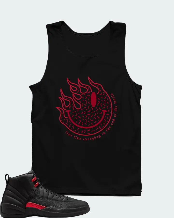 Air Jordan 12 Retro Bloodline Matching Tank Top