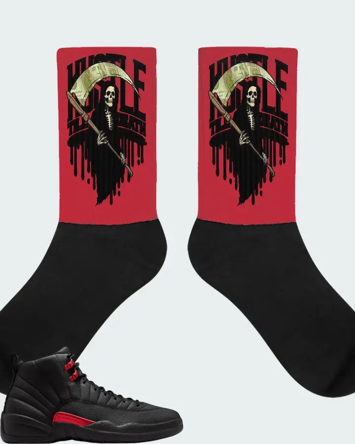 Air Jordan 12 Retro Bloodline Matching Socks