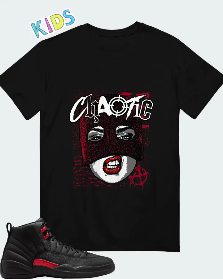 Air Jordan 12 Retro Bloodline Matching Kid's T-Shirt