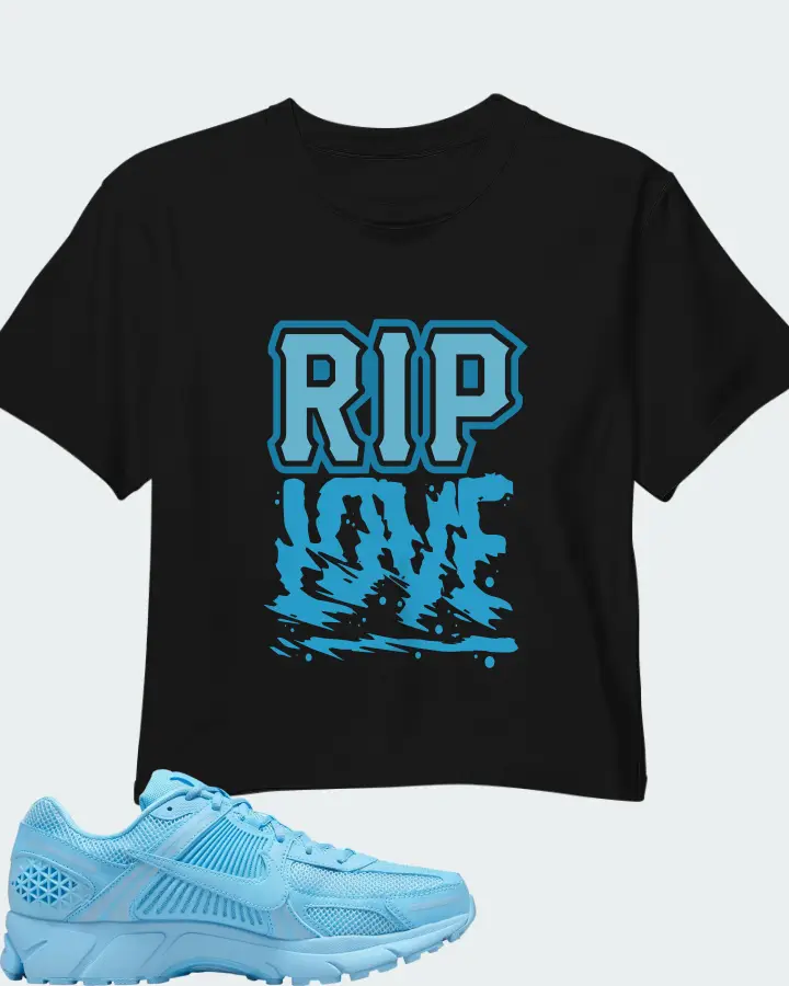 Nike Zoom Vomero 5 Lakeside University Blue Matching Crop Top