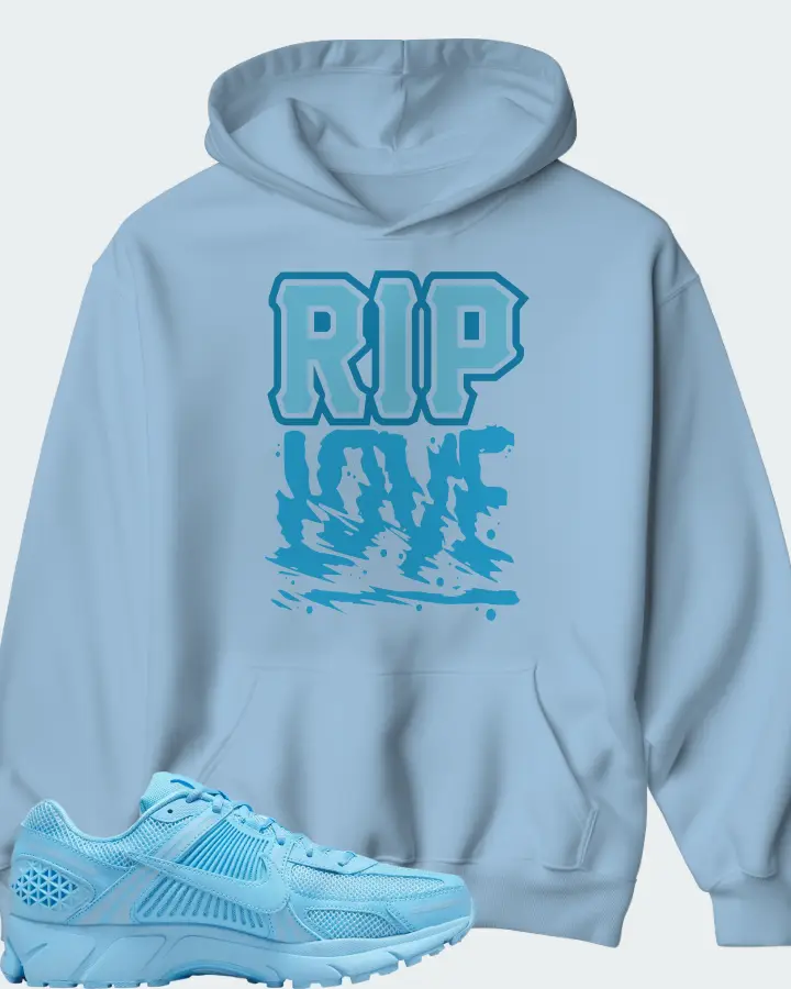 Nike Zoom Vomero 5 Lakeside University Blue Matching Hoodie
