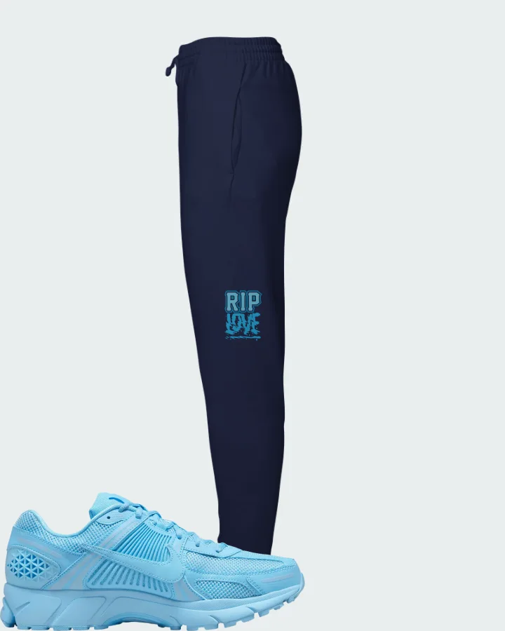Nike Zoom Vomero 5 Lakeside University Blue Matching Joggers