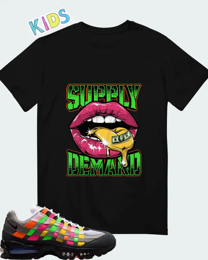 Nike Air Max 95 Woven Multi Matching Kid's T-Shirt