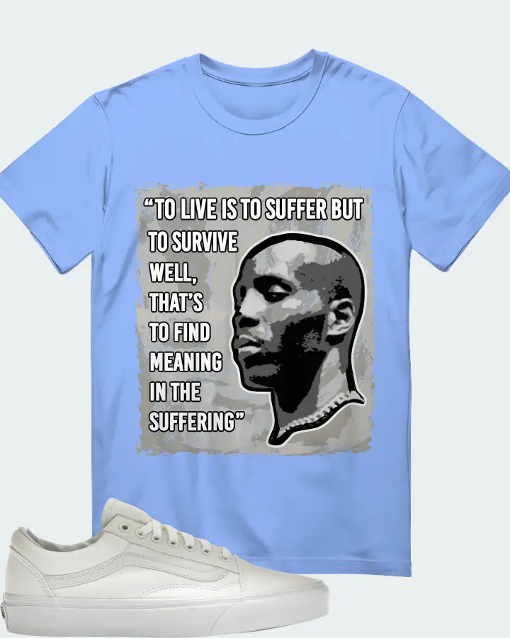Vans Old Skool Sneaker Matching T-Shirt - DMX Suffer Quote