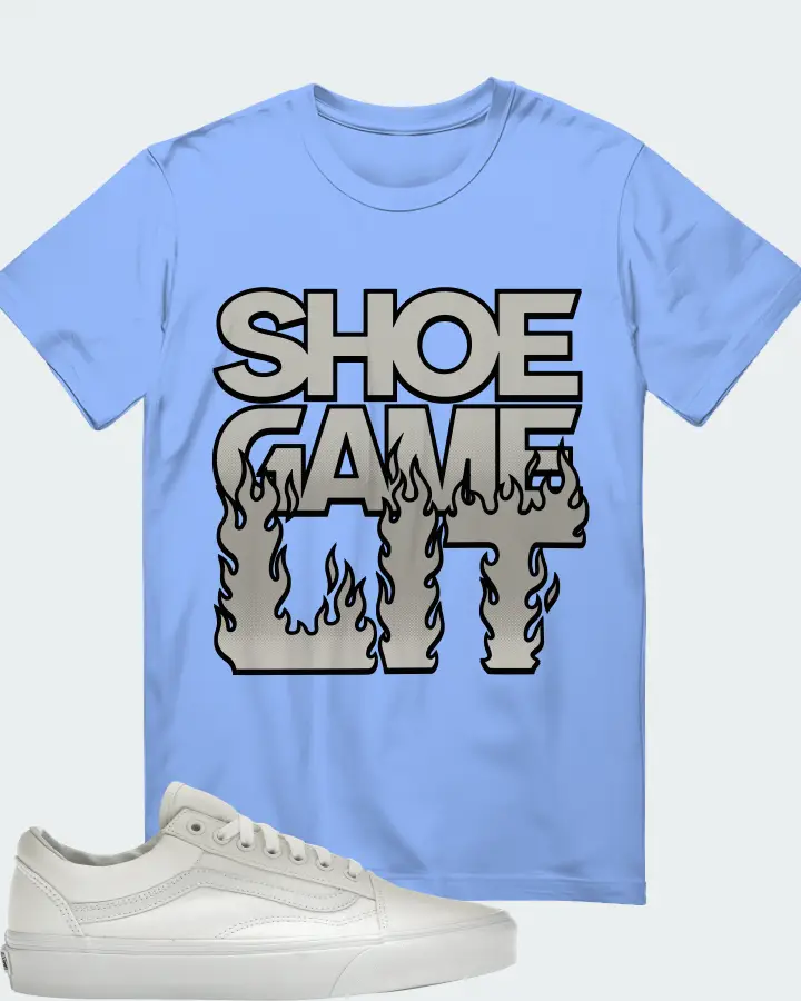 Vans Old Skool Sneaker Matching T-Shirt - Shoe Game Lit Refreshed