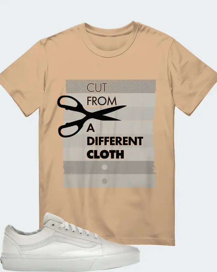 Vans Old Skool Sneaker Matching Cream T-Shirt - Cut From a Different Cloth