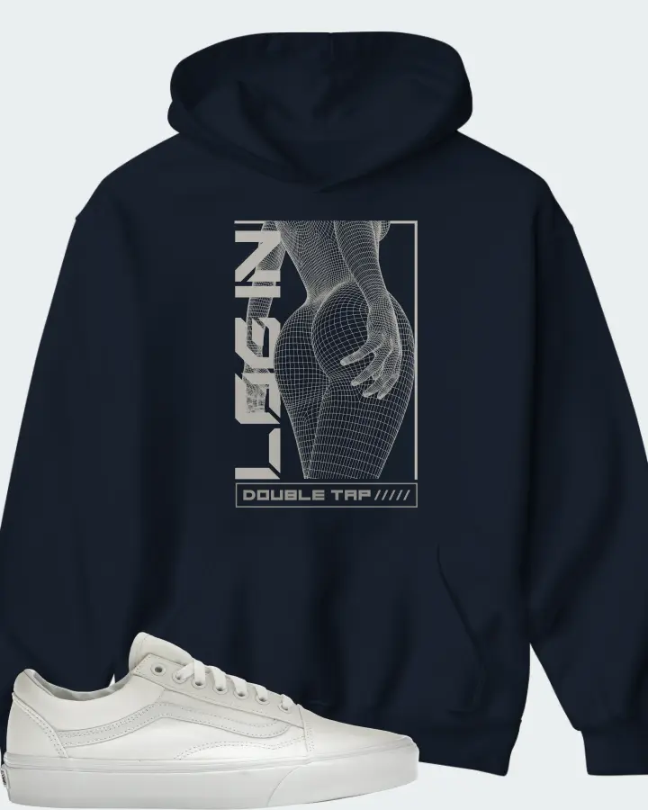 Hoodie in Navy