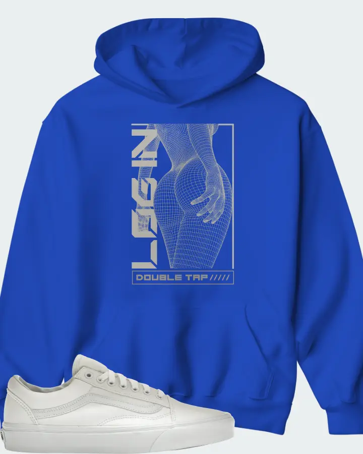 Hoodie in Royal Blue
