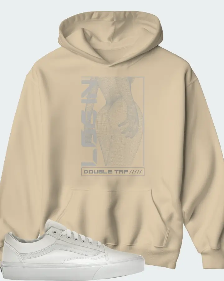 Hoodie in Cream
