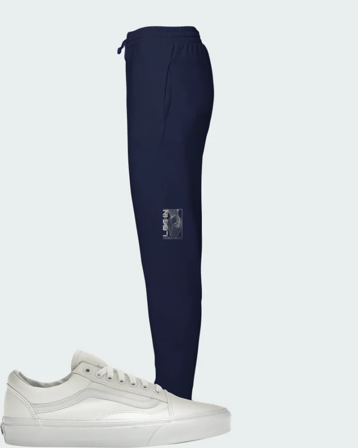 Joggers in Navy