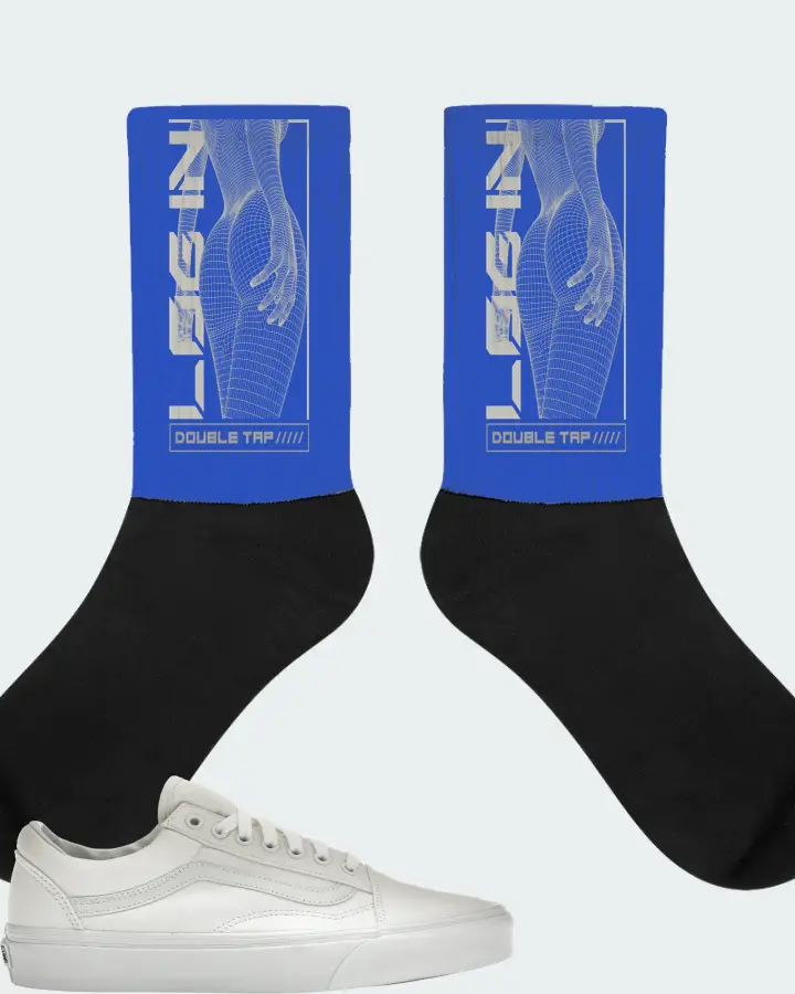 Socks in Royal Blue