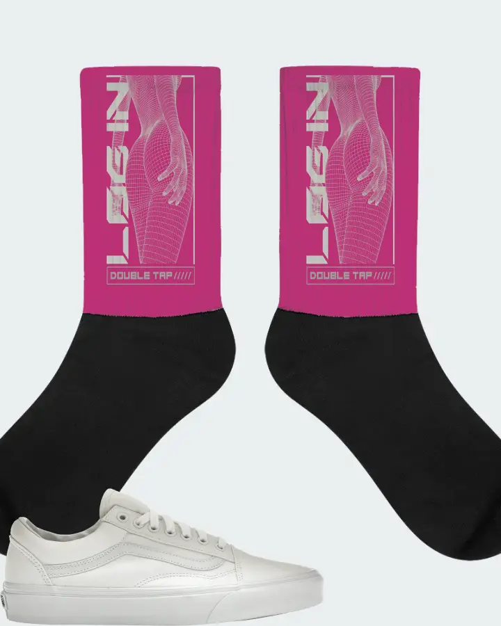 Socks in Berry