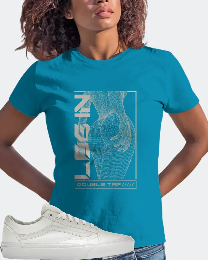 Vans Old Skool Sneaker Matching Aqua T-Shirt (LOGIN) - View 3