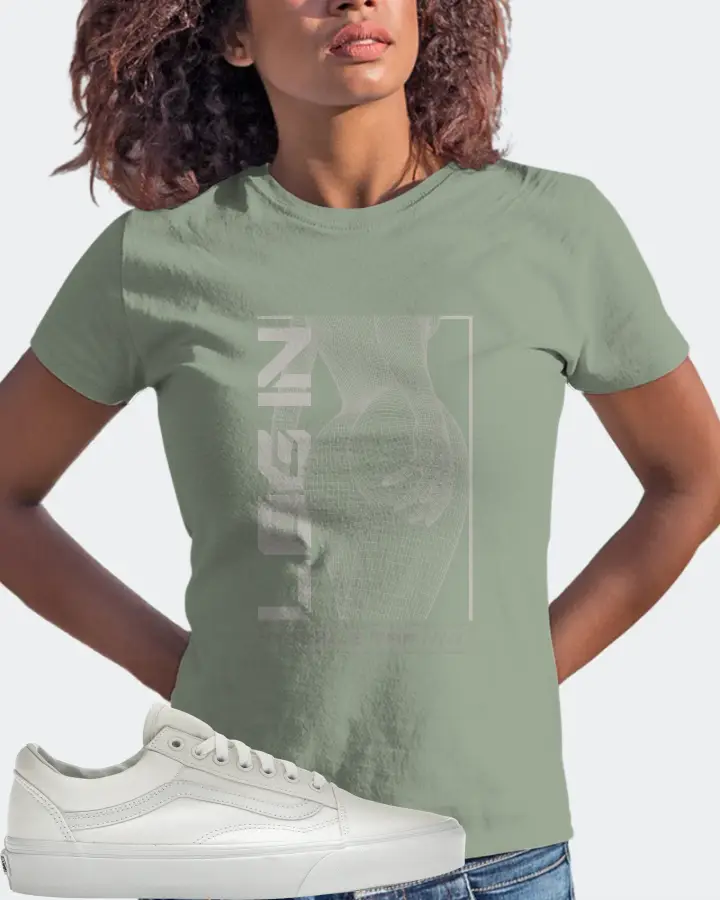 Vans Old Skool Sneaker Matching Sage T-Shirt (LOGIN) - View 3