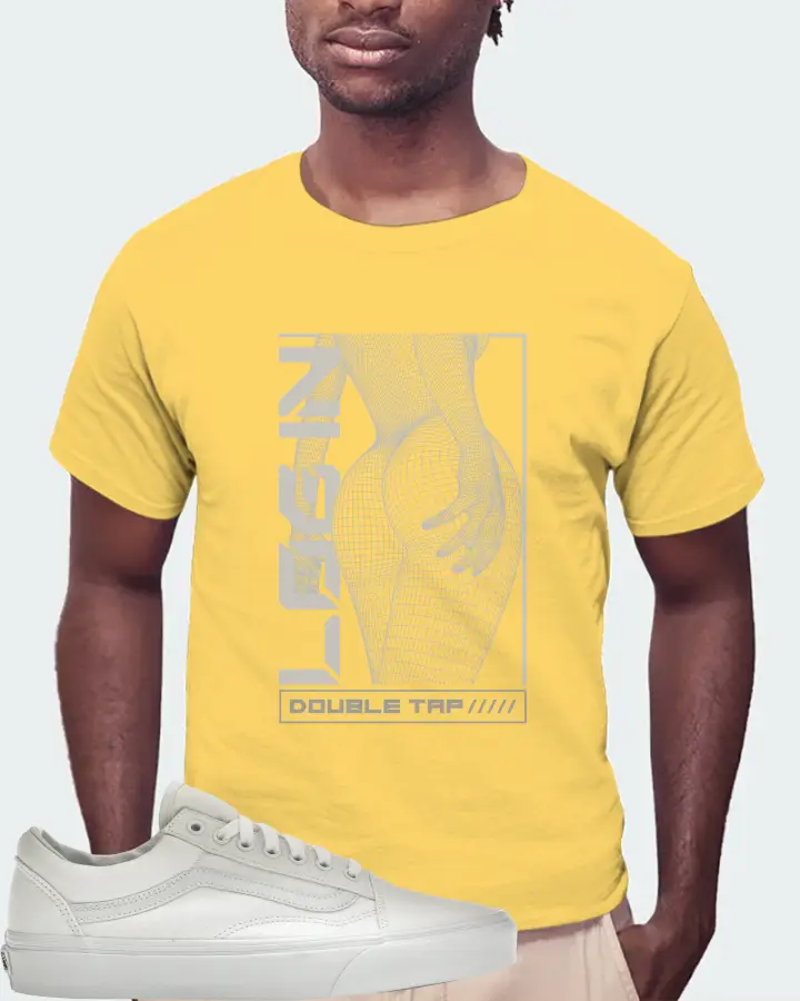 Vans Old Skool Sneaker Matching Yellow T-Shirt (LOGIN) - View 4