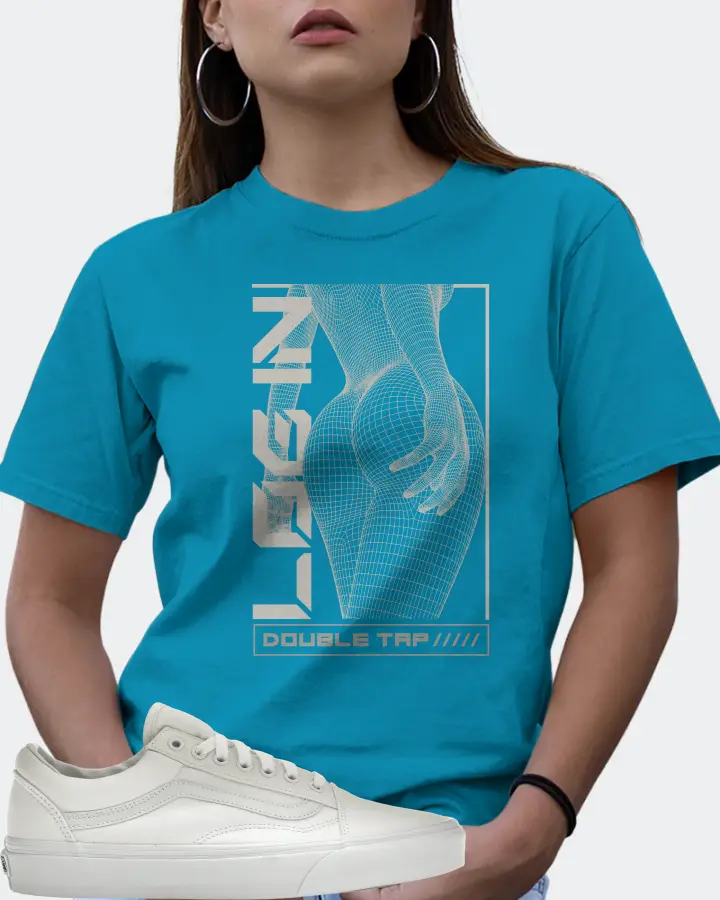 Vans Old Skool Sneaker Matching Aqua T-Shirt (LOGIN) - View 7