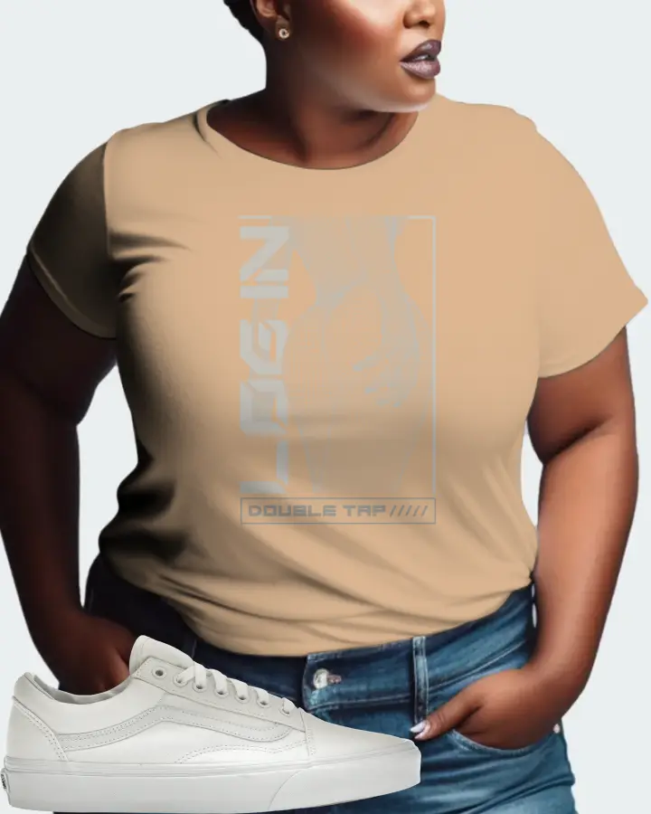 Vans Old Skool Sneaker Matching Cream T-Shirt (LOGIN) - View 9