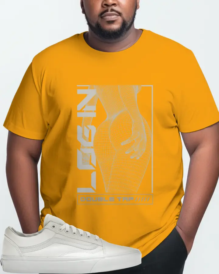 Vans Old Skool Sneaker Matching Gold T-Shirt (LOGIN) - View 10