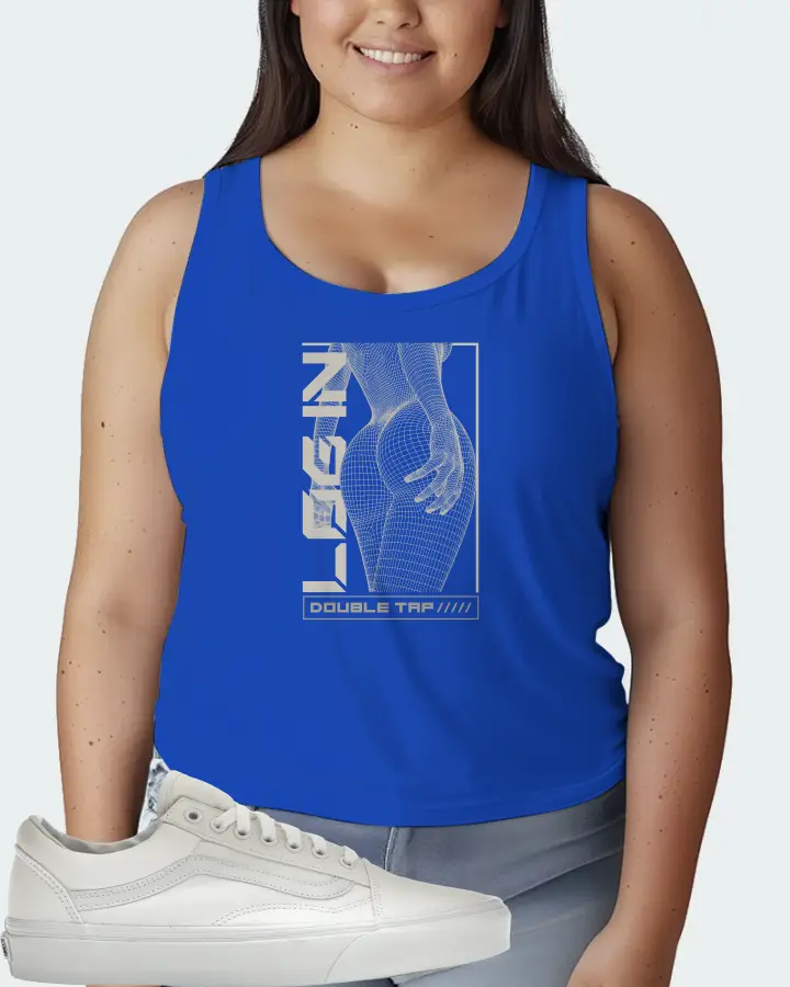 Vans Old Skool Sneaker Matching Royal Blue Tank Top (LOGIN) - View 7