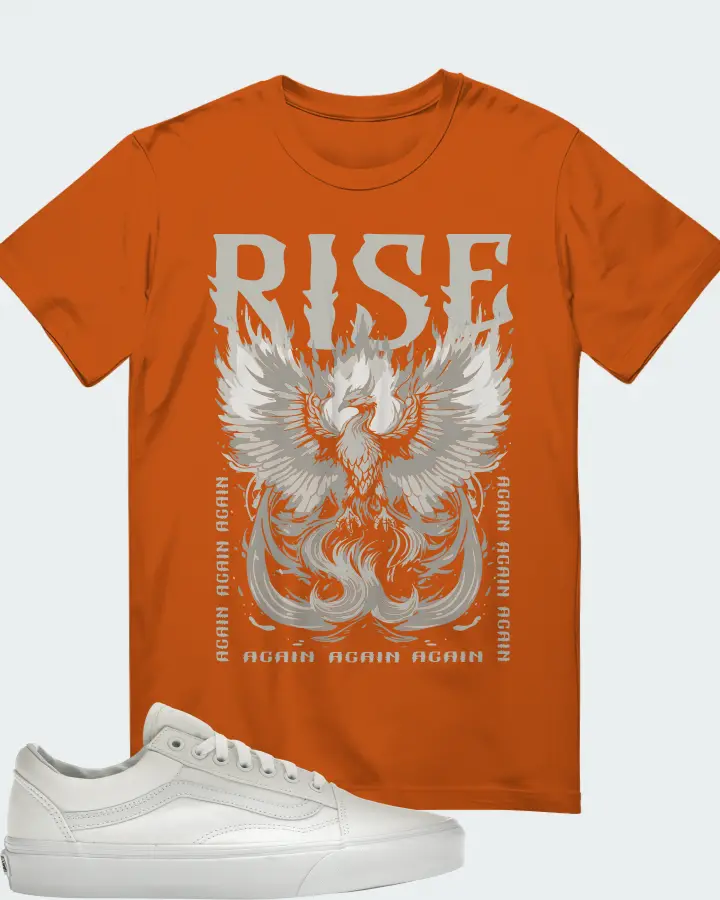 Vans Old Skool Sneaker Matching Autumn T-Shirt - RISE