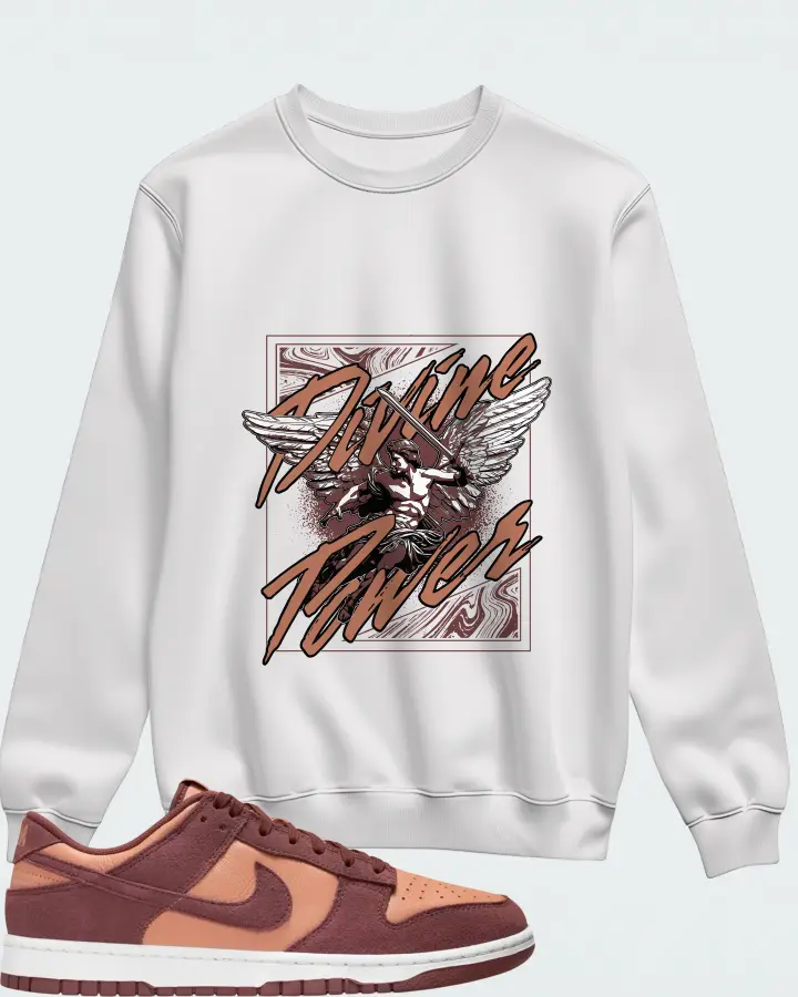Nike Dunk Low SE Amber Brown Matching Sweatshirt