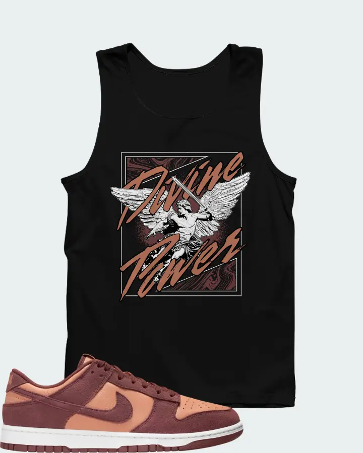 Nike Dunk Low SE Amber Brown Matching Tank Top