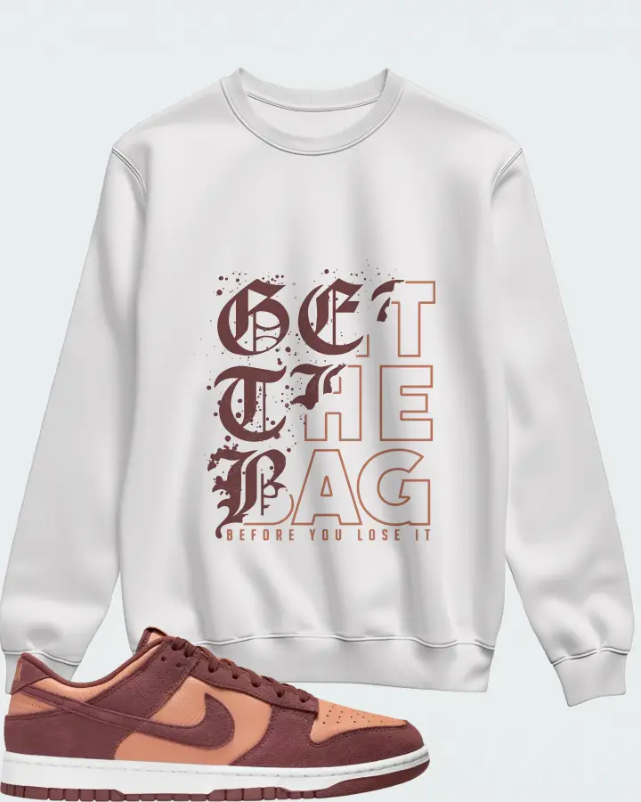Nike Dunk Low SE Amber Brown Matching Sweatshirt