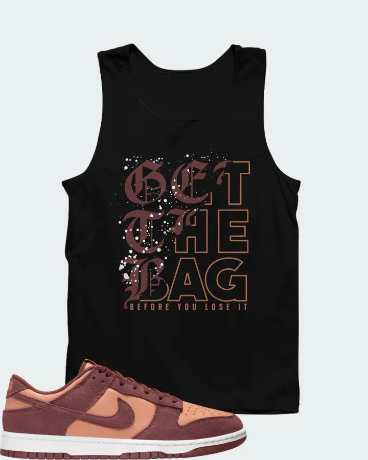 Nike Dunk Low SE Amber Brown Matching Tank Top