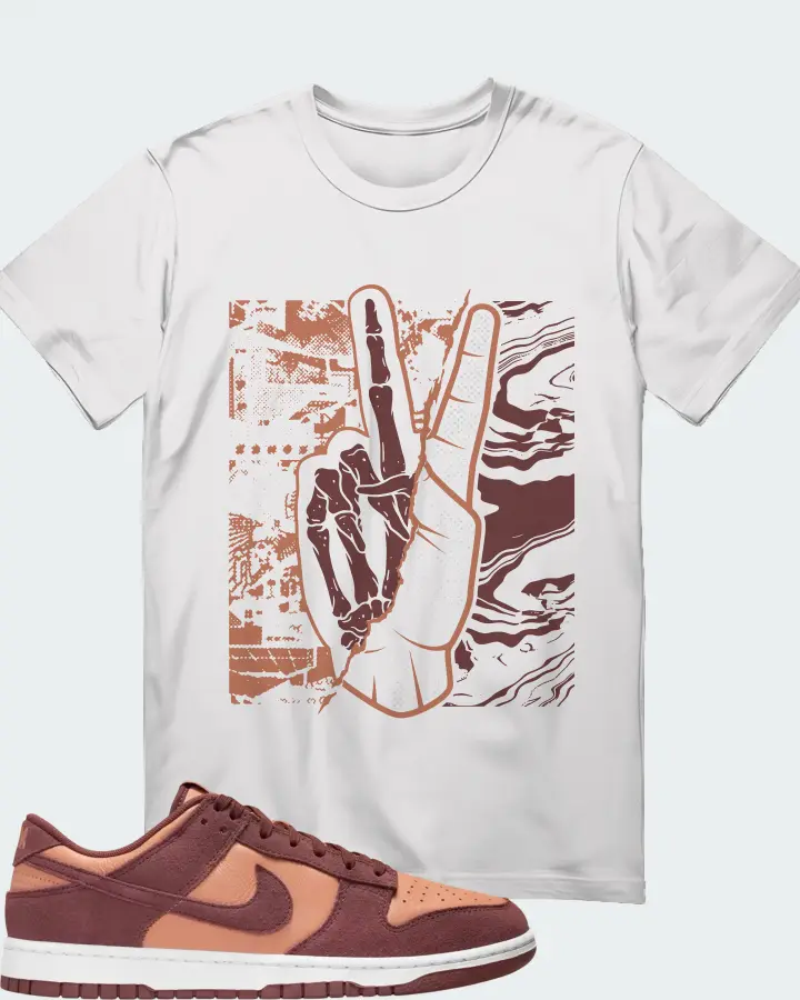 Nike Dunk Low SE Amber Brown Matching T-Shirt