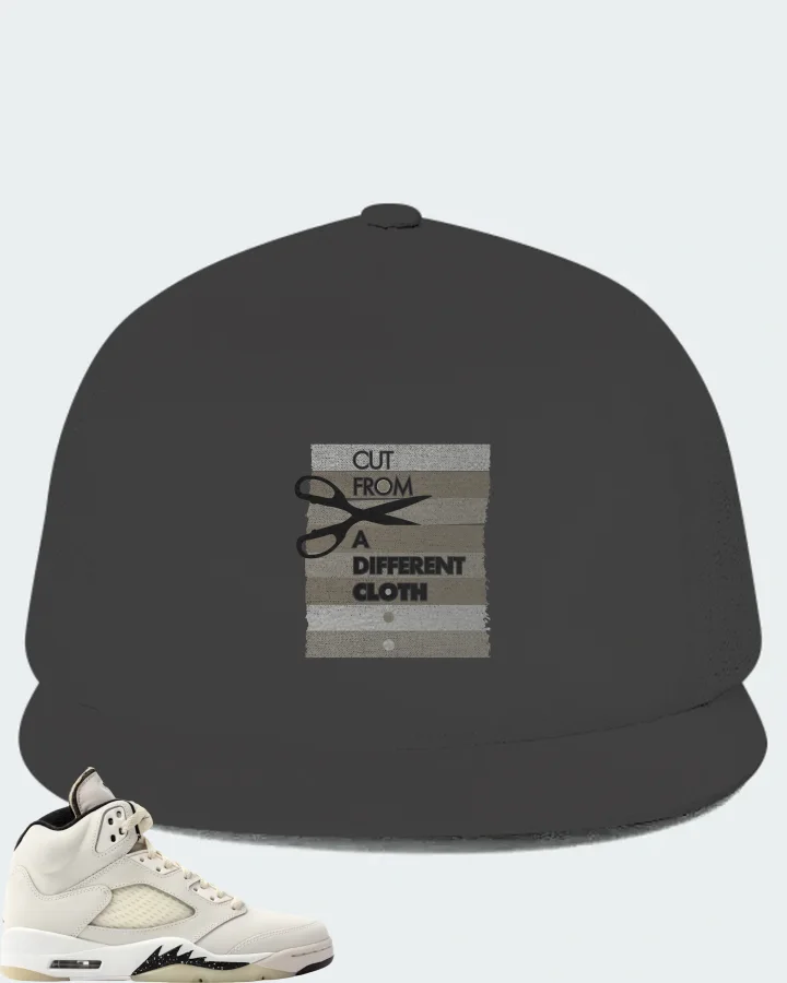 Jordan 5 Retro SE Sail Sneaker Matching Dark Grey Hat - Cut From a Different Cloth