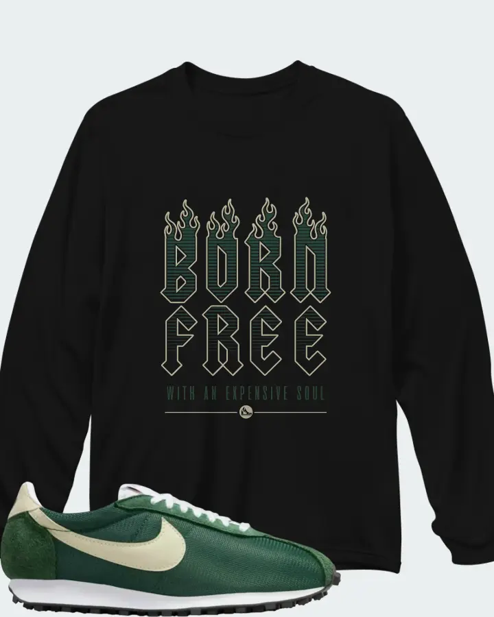 Nike LD-1000 Fir Light Khaki Matching Long Sleeve T-Shirt