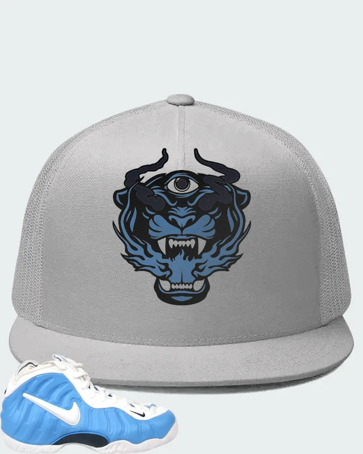 Nike Air Foamposite Pro University Blue Matching Hat